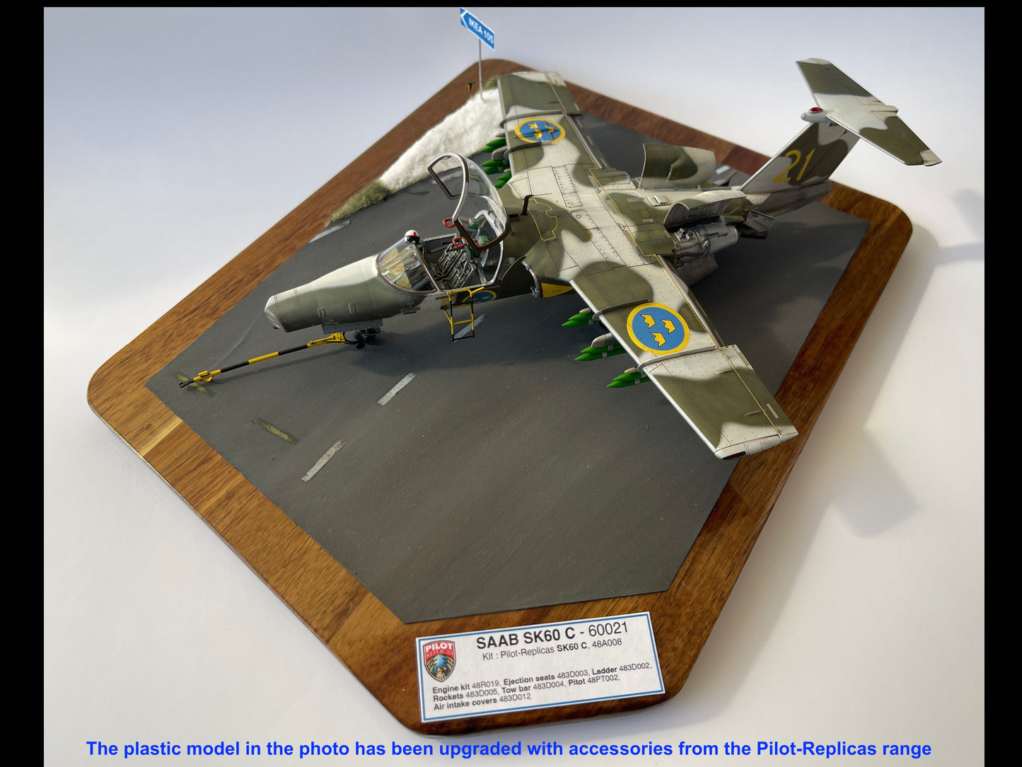 SAAB SK60 C rm9, 1/48 scale. 48A008