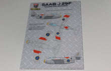 Load image into Gallery viewer, SAAB J 29 F, 1/48 scale. 48A002