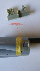 1/48 scale SAAB 37 Viggen ”RAT” unit. 48R003