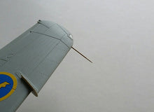 Cargar imagen en el visor de la galería, 1/48 scale Pitot tubes for SAAB 29 Tunnan. 48PT001