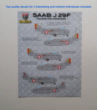 Load image into Gallery viewer, SAAB J 29 F - Austria, 1/48 scale. 48A003